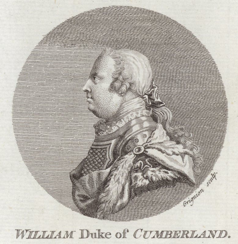 Prinssi William, Cumberlandin herttua tekijältä English School