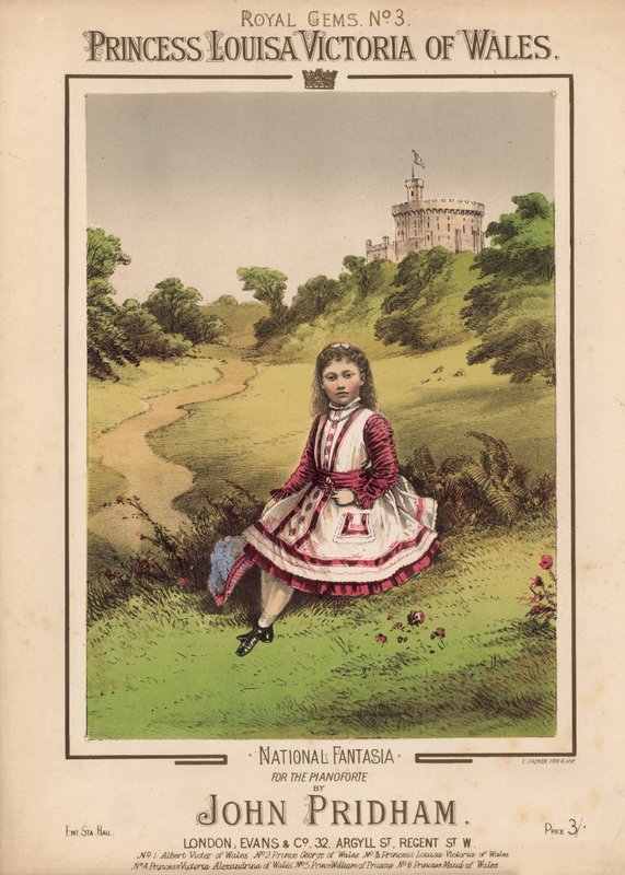 Walesin prinsessa Louisa Victoria tekijältä English School