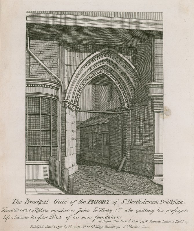 St Bartholomewsin luostari, Smithfield tekijältä English School