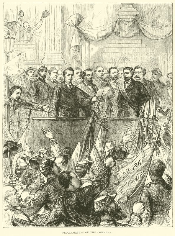 Kommuunin julistus, maaliskuu 1871 tekijältä English School