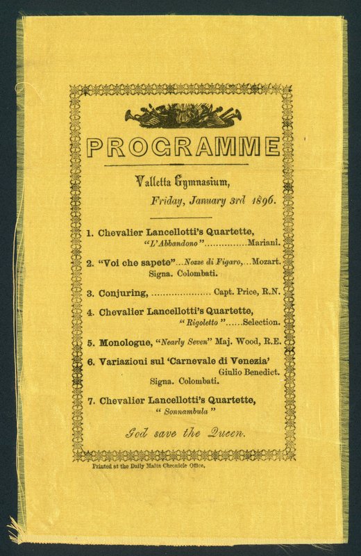 Vallettan lukion ohjelma, 3. tammikuuta 1896 (tulostus) tekijältä English School