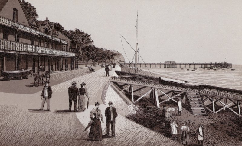 Promenade, Penarth (litho) tekijältä English School