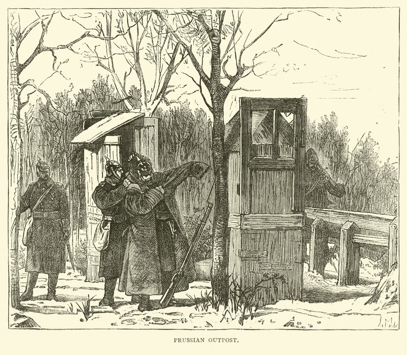 Preussin etuvartio, syyskuu 1870 tekijältä English School