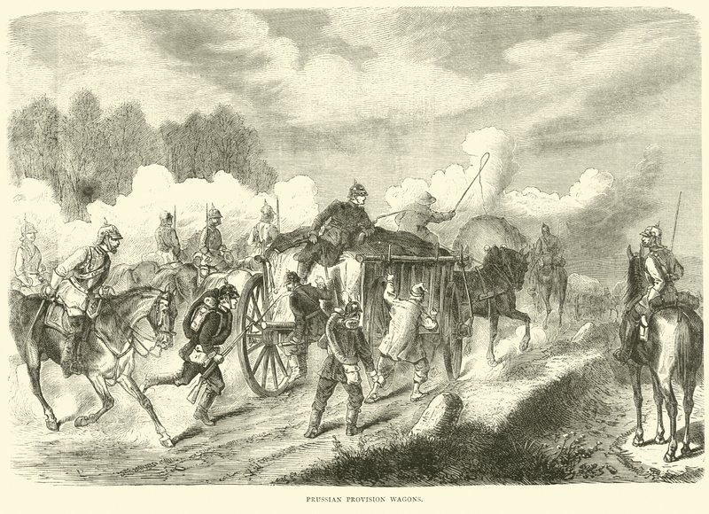 Preussin huoltovaunut, syyskuu 1870 tekijältä English School