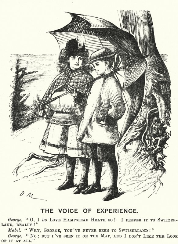 Punch-sarjakuva: Kokemuksen ääni (kaiverrus) tekijältä English School