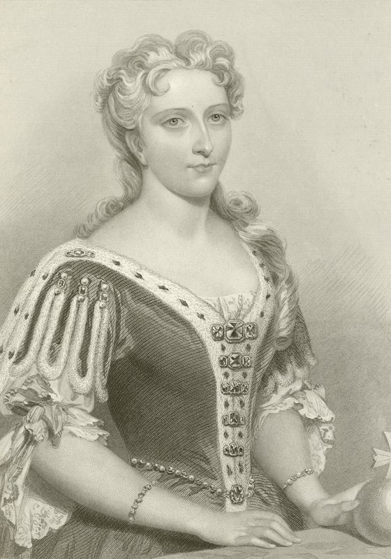 Kuningatar Caroline, kuningas George II:n puoliso tekijältä English School