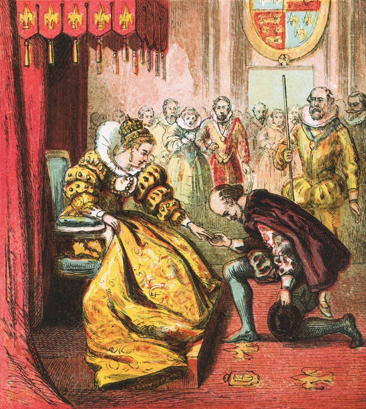 Kuningatar Elisabet ja Shakespeare tekijältä English School