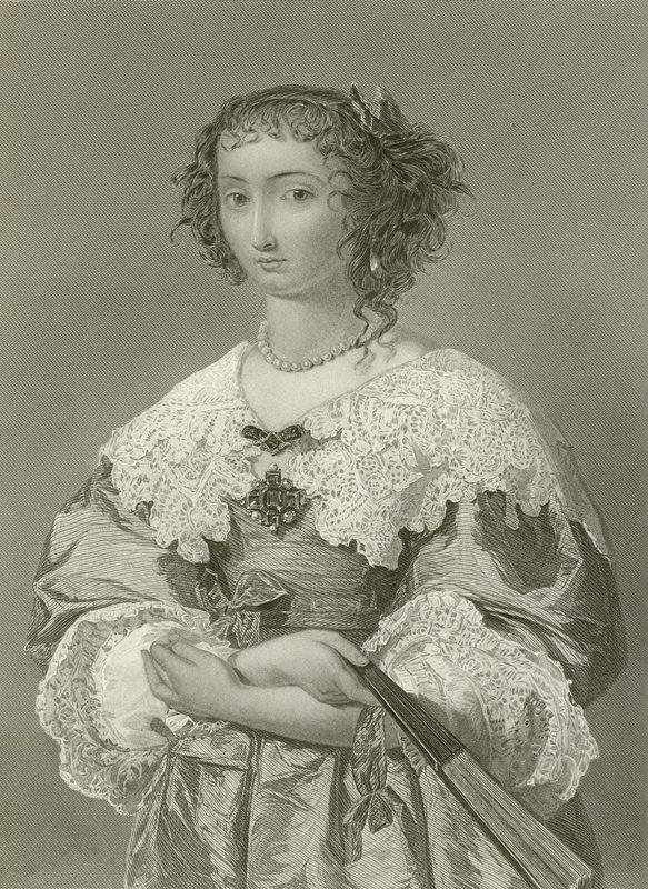Kuningatar Henrietta Maria, kuningas Kaarle I:n kuningatar tekijältä English School