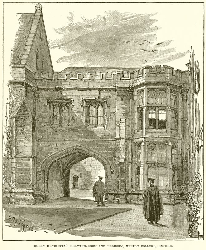 Queen Henriettas Drawing Room and Bedroom, Merton College, Oxford tekijältä English School