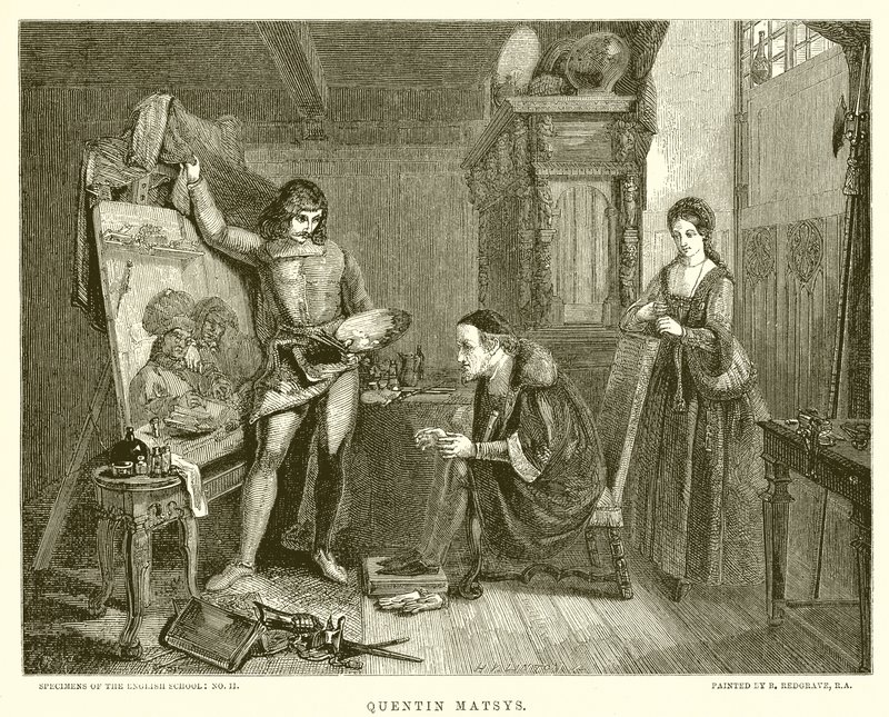 Quentin Matsys tekijältä English School