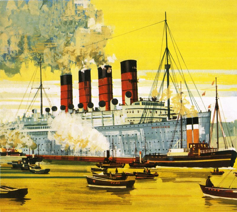 RMS Mauretania tekijältä English School