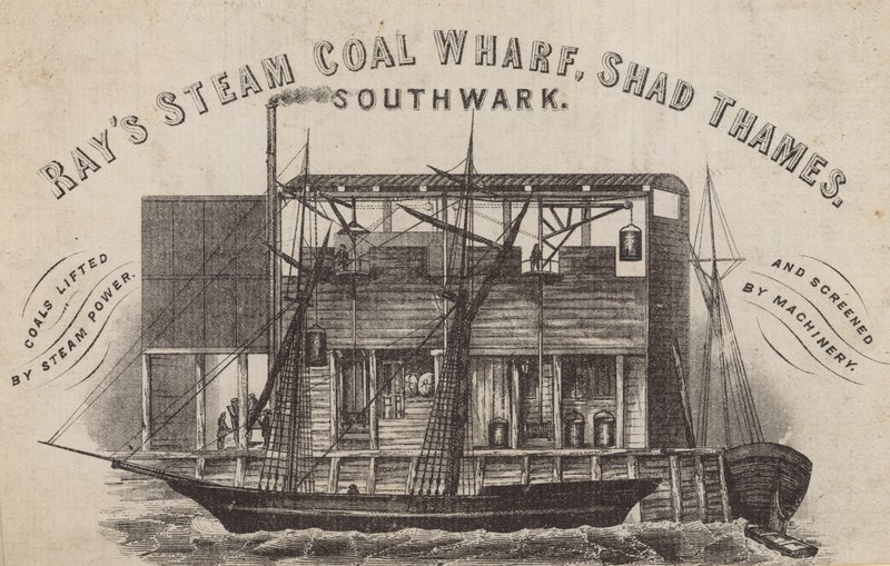 Rays Steam Coal Wharf, Shad Thames, Southwark tekijältä English School