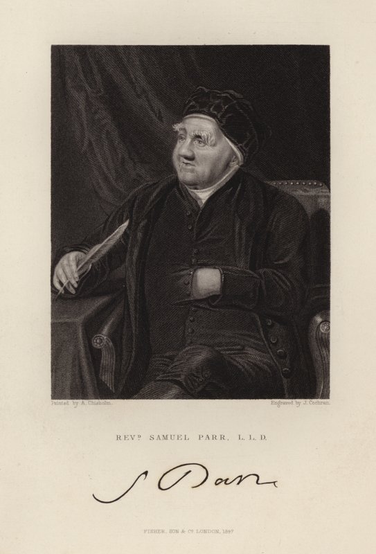 Pastori Samuel Parr tekijältä English School