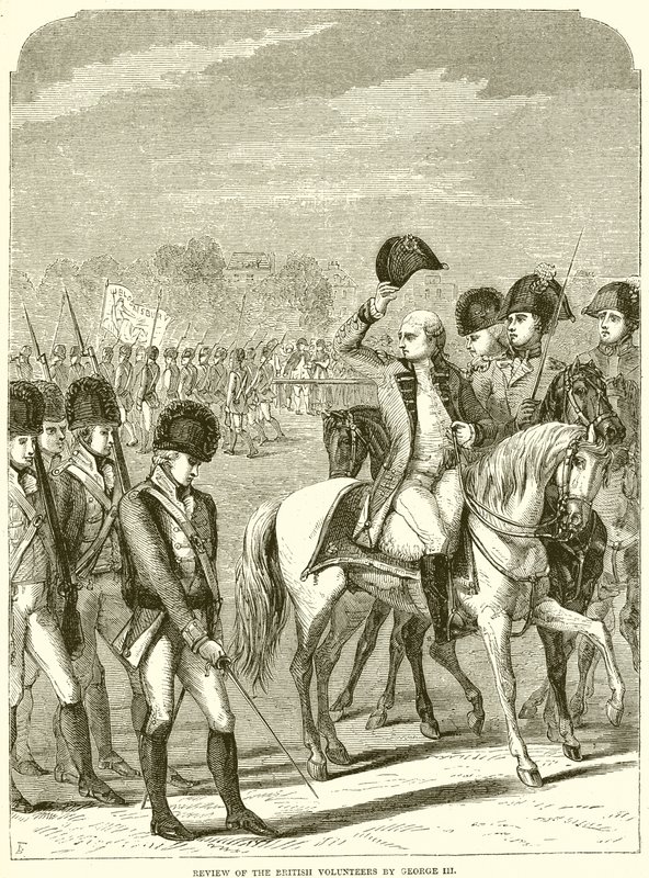 George III:n katsaus British Volunteersista tekijältä English School