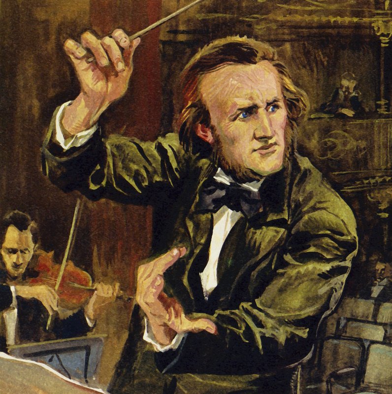Richard Wagner syntyi Leipzigissä vuonna 1813 tekijältä English School