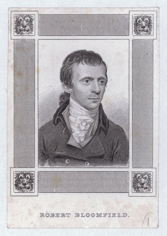 Robert Bloomfield, englantilainen runoilija (kaiverrus) tekijältä English School