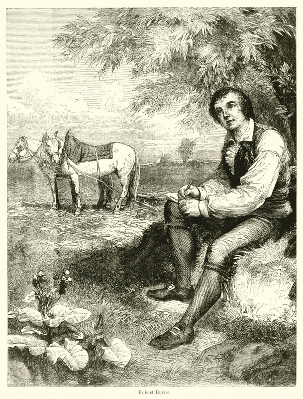 Robert Burns (kaiverrus) tekijältä English School