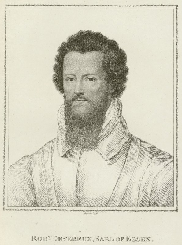 Robert Devereux, Essexin jaarli (kaiverrus) tekijältä English School