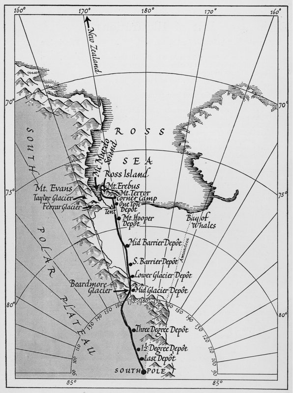 Robert Falcon Scottin Terra Nova Expedition (m/w kuva) tekijältä English School