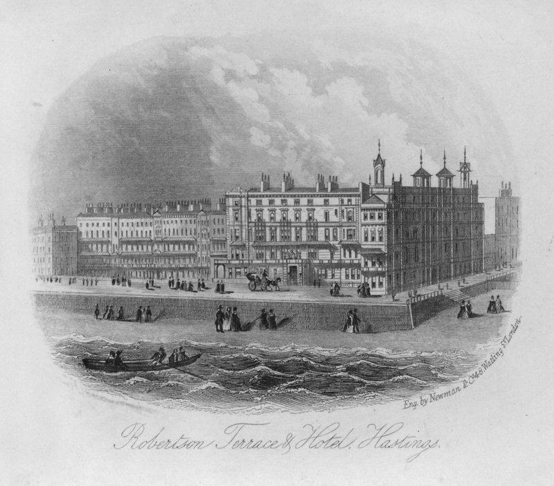 Robertson Terrace and Hotel, Hastings (kaiverrus) tekijältä English School