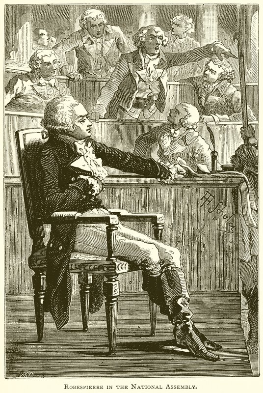 Robespierre kansalliskokouksessa tekijältä English School