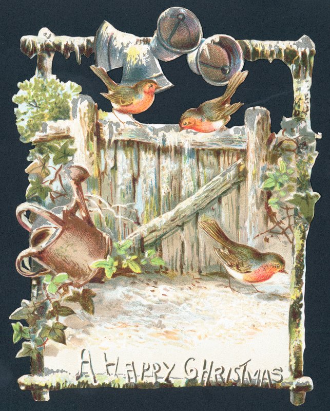 Robins and Ring Bells, joulukortti tekijältä English School