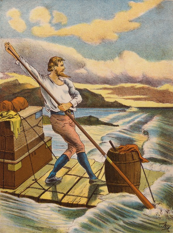Robinson Crusoe (värilitra) tekijältä English School