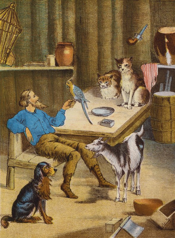 Robinson Crusoe (värilitra) tekijältä English School