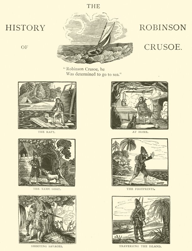 Robinson Crusoe tekijältä English School