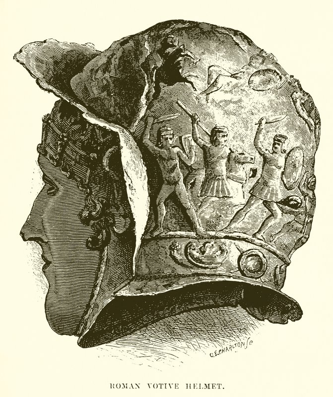 Roman Votive-kypärä tekijältä English School