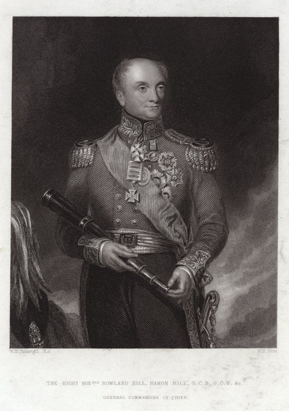 Rowland Hill, 1. varakreivi Hill, brittiläinen kenraali tekijältä English School