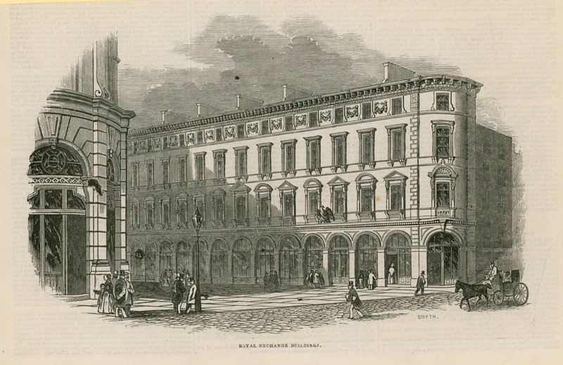 Royal Exchange Buildings, Lontoo tekijältä English School