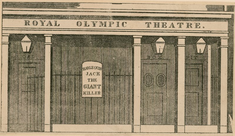 Royal Olympic Theatre, Lontoo tekijältä English School