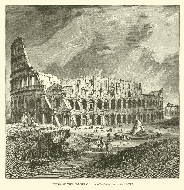 Colosseumin rauniot, Amphitheatrum Flavium, Rooma tekijältä English School