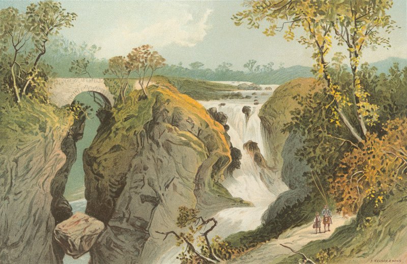 Rumbling Bridge und Falls of the Braan - lähellä Dunkeldia tekijältä English School