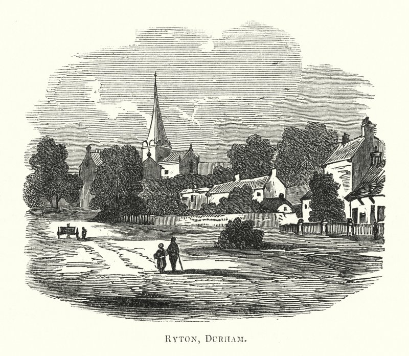 Ryton, Durham (kaiverrus) tekijältä English School
