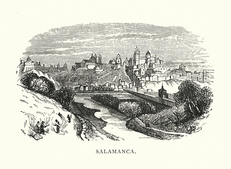 Salamanca (kaiverrus) tekijältä English School