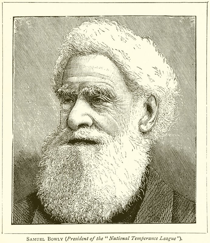 Samuel Bowly (National Temperance Leaguen puheenjohtaja) tekijältä English School