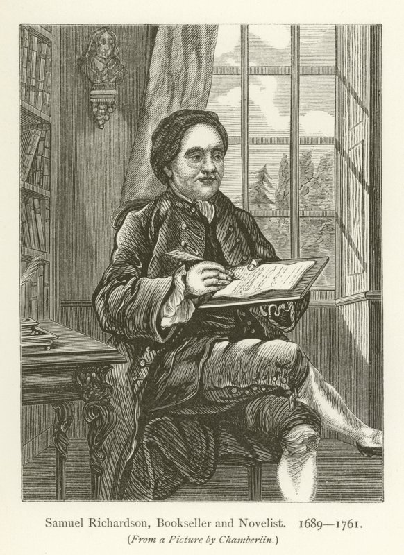 Samuel Richardson, kirjakauppias ja kirjailija tekijältä English School