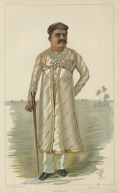Sayajirao Gaekwad III, Barodan Gaekwar tekijältä English School