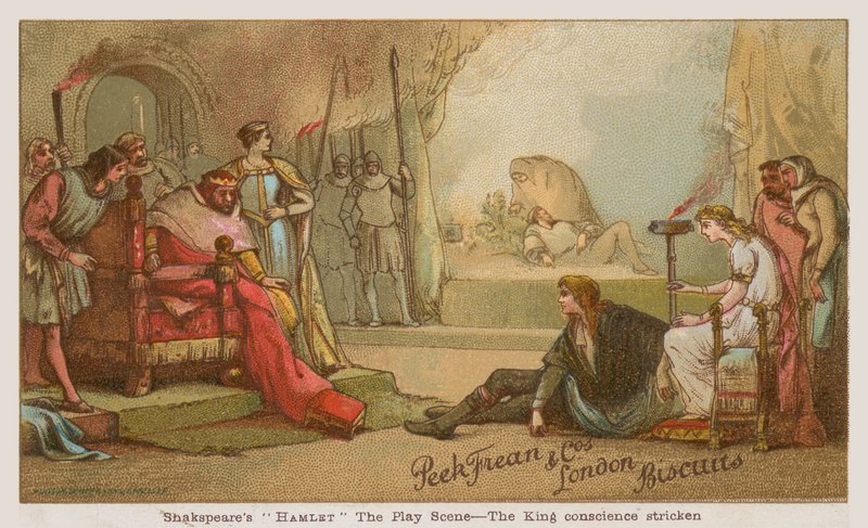 Kohtaus Shakespearen Hamletista tekijältä English School