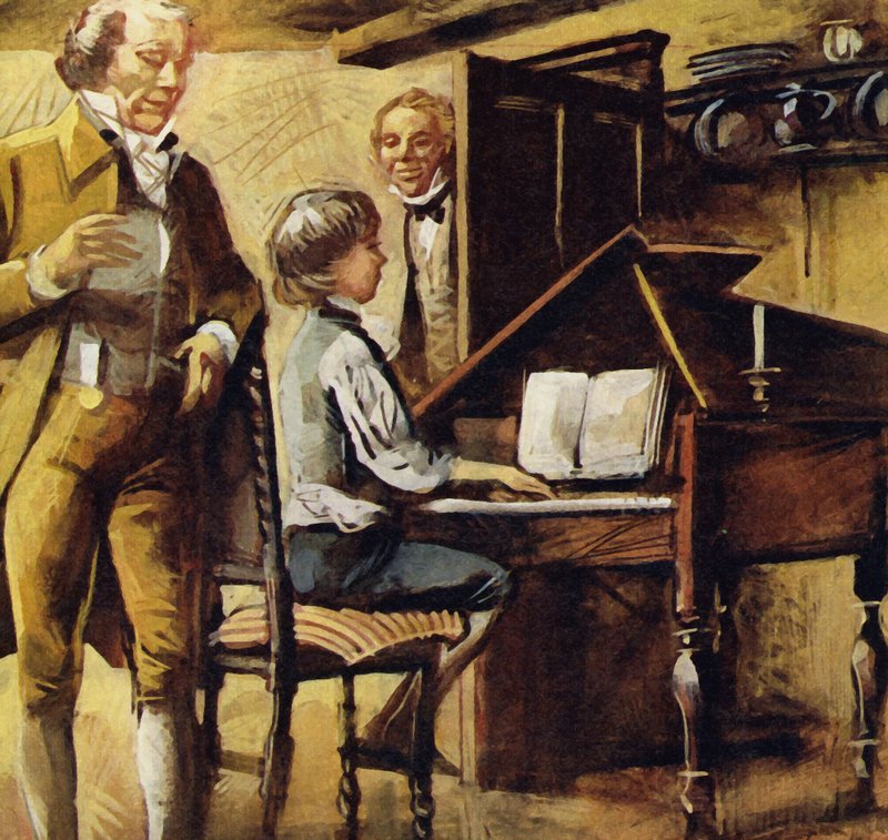 Schubert syntyi Wienissä vuonna 1797 tekijältä English School