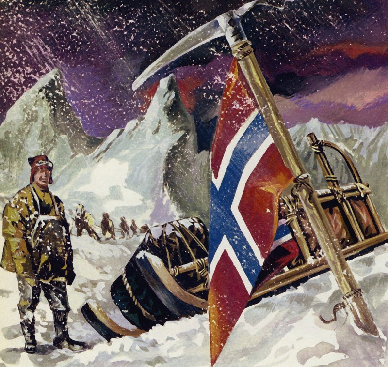Scott saavutti napaan vain huomatakseen, että Amundsen oli lyönyt hänet tekijältä English School