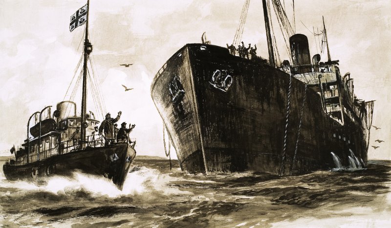 Sea Change, kuvitus Richard Armstrongin sarjakertomuksesta tekijältä English School