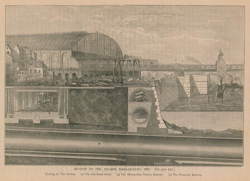 Thames-penkereen osio, 1867 tekijältä English School