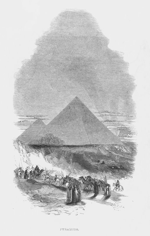 Seitsemän muinaisen maailman ihmettä: Pyramidit (kaiverrus) tekijältä English School