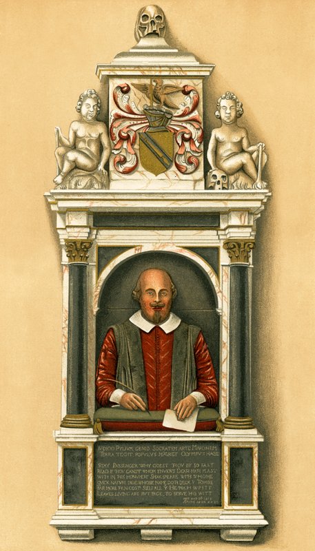 Shakespearen rintakuva tekijältä English School