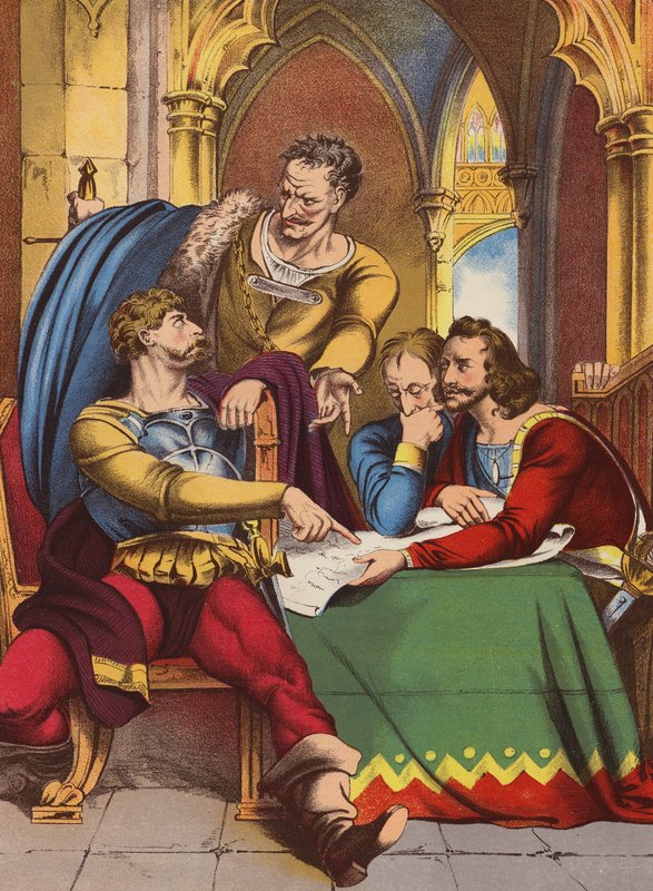 Shakespeare: Henrik IV, osa I (kromoliittinen) tekijältä English School
