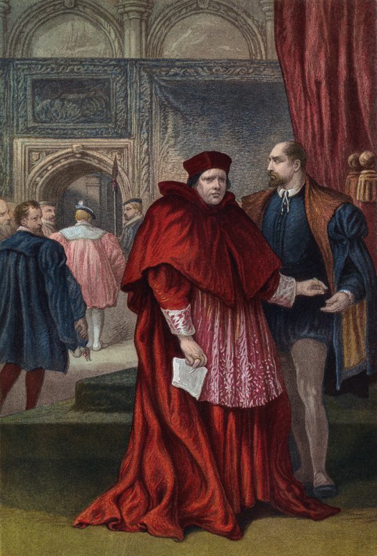 Shakespeare, kuningas Henrik kahdeksas, näytös III, kohtaus 2 tekijältä English School