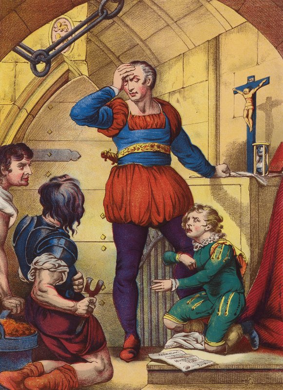 Shakespeare: Shakespeare: Kuningas Johannes (chromolitho) tekijältä English School